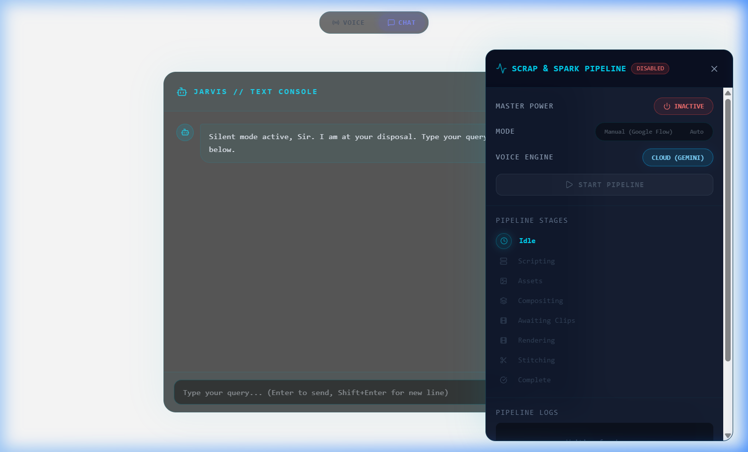 Dynamic Intent Routing Dashboard and Pipeline Drawer